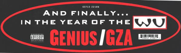 The Genius / GZA : Liquid Swords (12")