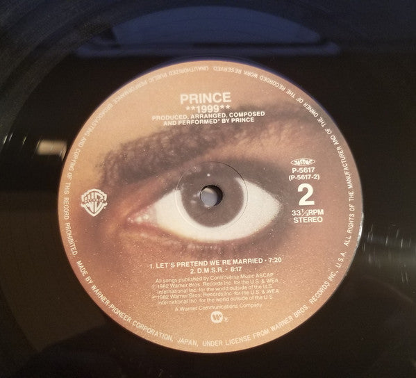 Prince : 1999 (2xLP, Album)