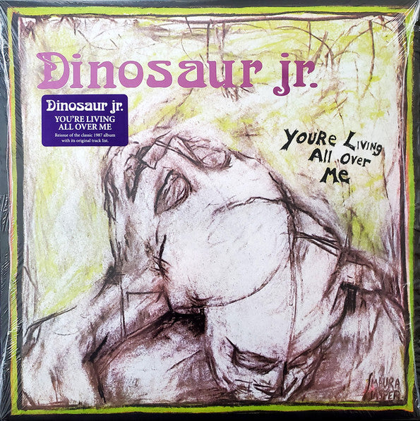 Dinosaur Jr. : You're Living All Over Me (LP, Album, RE, RM)
