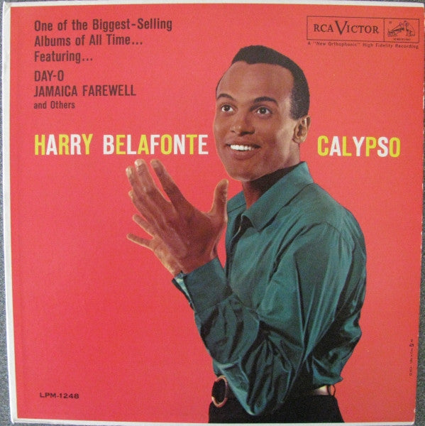 Harry Belafonte : Calypso (LP, Album, Mono, RE)