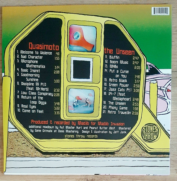 Quasimoto : The Unseen (2xLP, Album, RE)