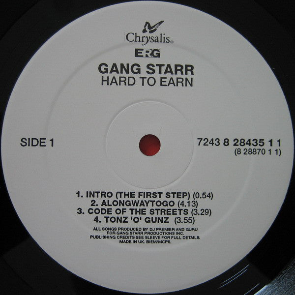Gang Starr : Hard To Earn (2xLP, Album)