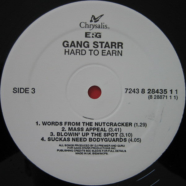 Gang Starr : Hard To Earn (2xLP, Album)