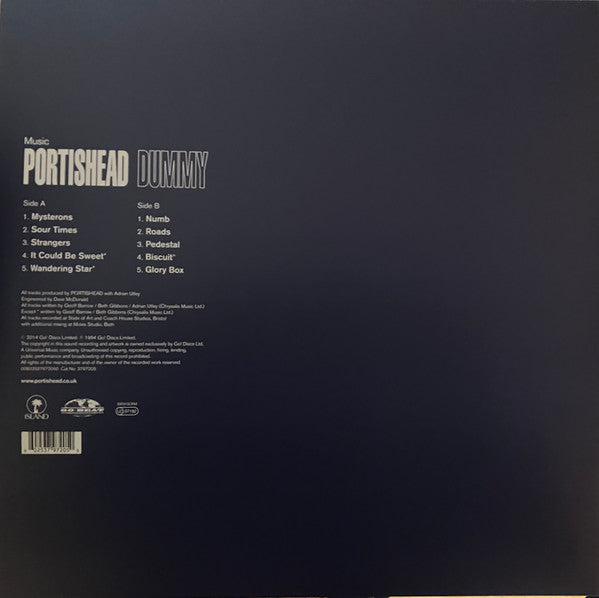 Portishead : Dummy (LP, Album, RE, RP, 180)