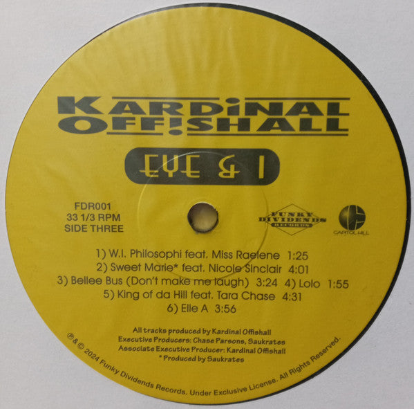 Kardinal Offishall : Eye & I (2xLP, Album)