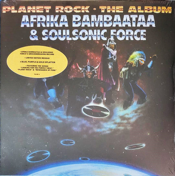 Afrika Bambaataa & Soulsonic Force : Planet Rock - The Album (LP, Album, Ltd, RE, Cle)