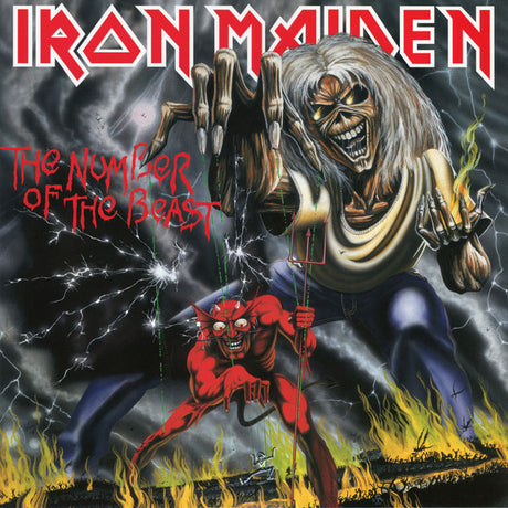 Iron Maiden : The Number Of The Beast (LP, Album, RE, RM)