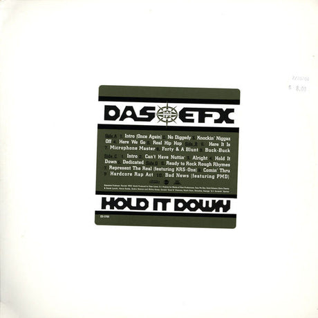 Das EFX : Hold It Down (2xLP, Album, Promo, Cle)