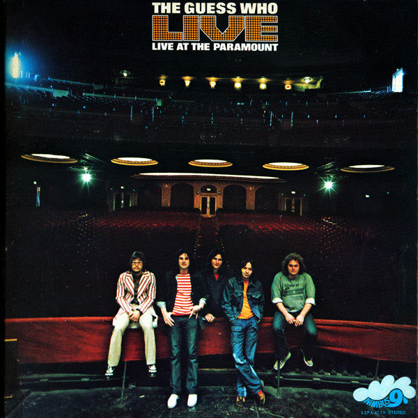The Guess Who : Live At The Paramount (LP, Album, Gat)