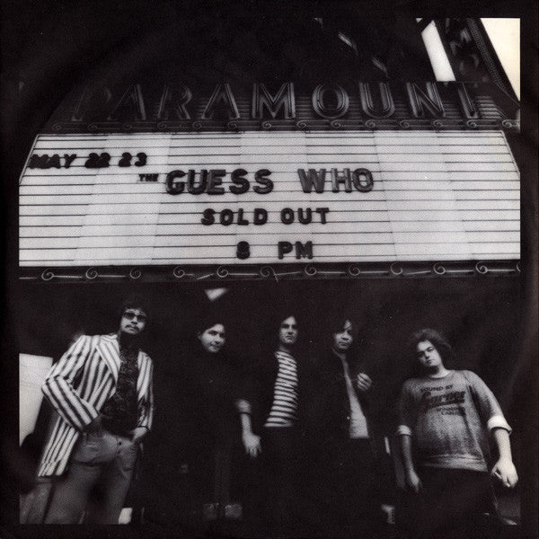 The Guess Who : Live At The Paramount (LP, Album, Gat)