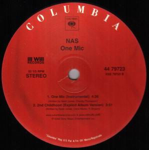 Nas : One Mic (12")