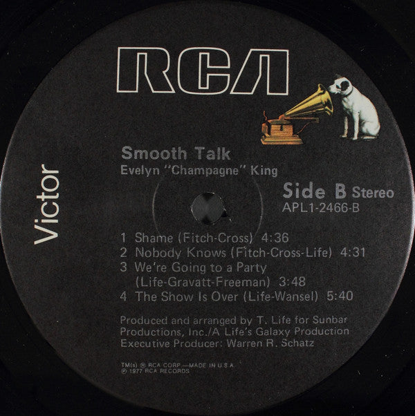 Evelyn King : Smooth Talk (LP, Album)