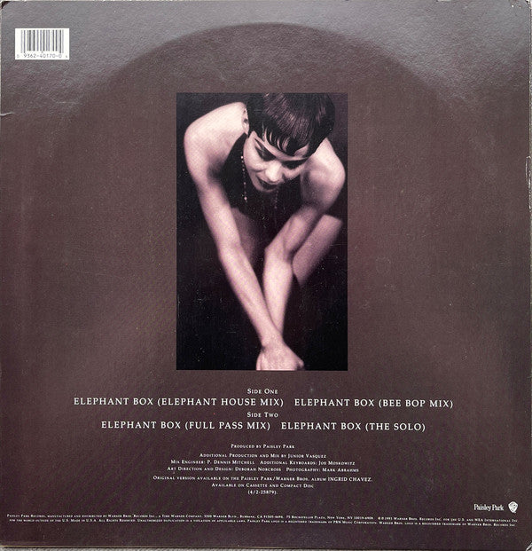 Ingrid Chavez : Elephant Box (12", Maxi)