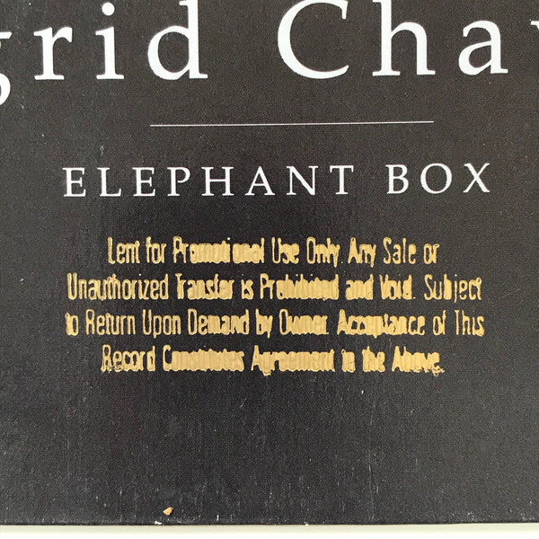 Ingrid Chavez : Elephant Box (12", Maxi)