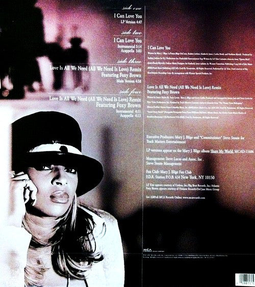 Mary J. Blige : I Can Love You (2x12")