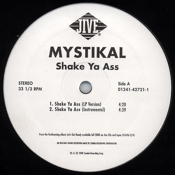 Mystikal : Shake Ya Ass (12")