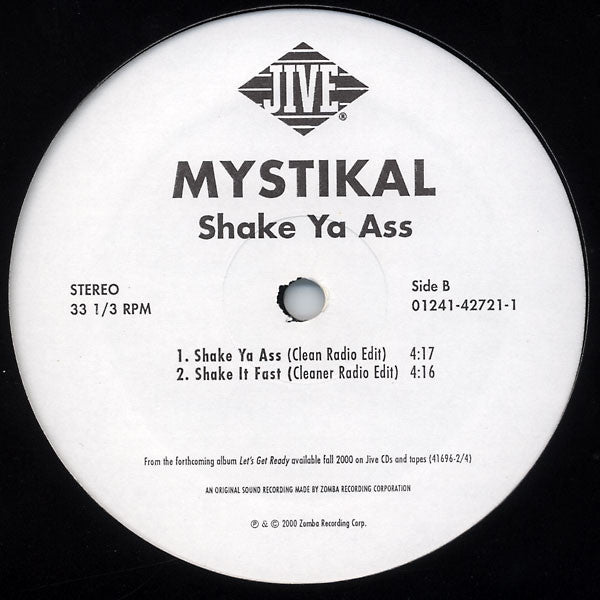 Mystikal : Shake Ya Ass (12")