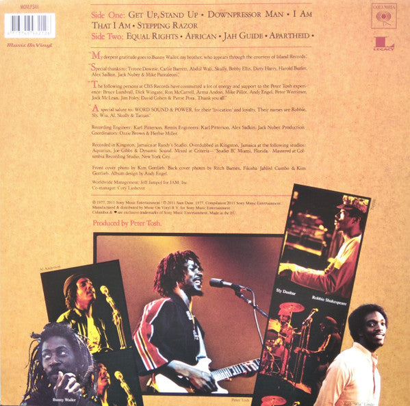 Peter Tosh : Equal Rights (2xLP, Album, RE, RM, 180)