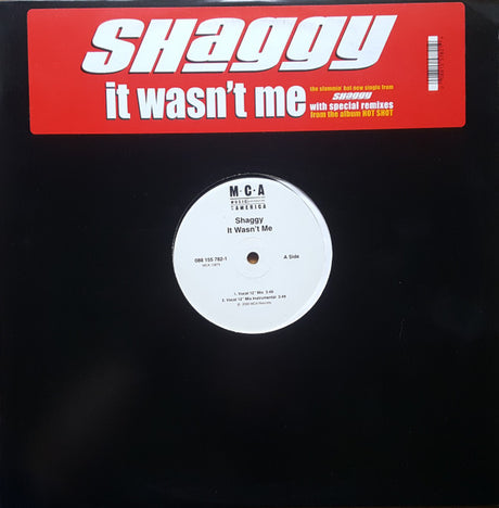 Shaggy : It Wasn't Me (12", Single)