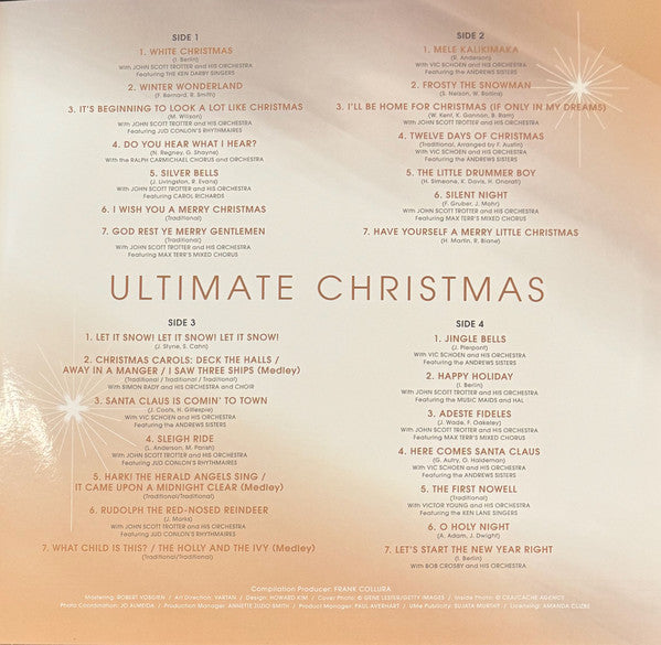 Bing Crosby : Ultimate Christmas (2xLP, Comp)