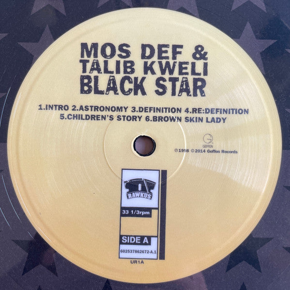 Black Star : Mos Def & Talib Kweli Are Black Star (LP, Album, Ltd, Pic, RE, RP, Two)