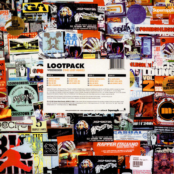 Lootpack : Weededed (The Lost Mixes) (2x12")