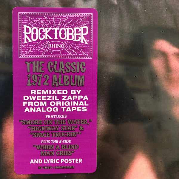 Deep Purple : Machine Head - 2024 Remix (LP, Album, RE)