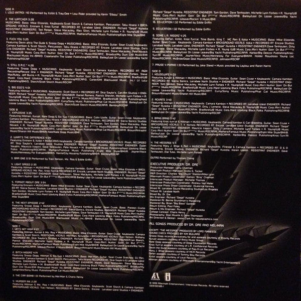 Dr. Dre : 2001 (2xLP, Album)