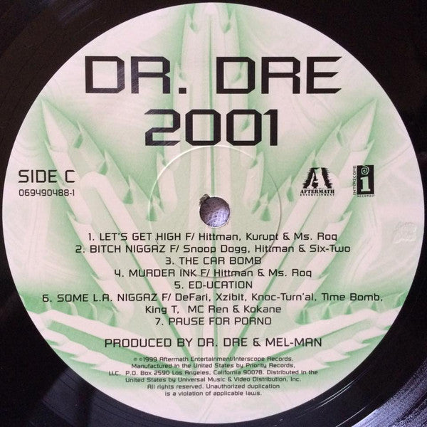 Dr. Dre : 2001 (2xLP, Album)