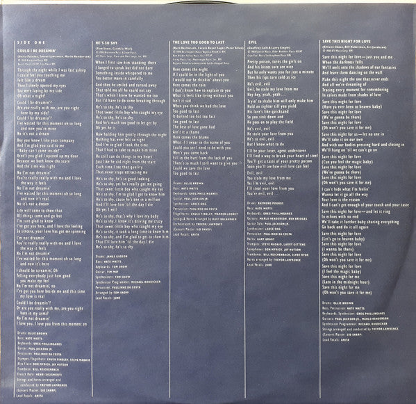 Pointer Sisters : Special Things (LP, Album)