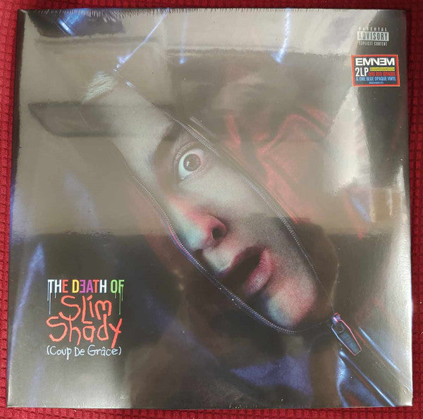 Eminem : The Death Of Slim Shady (Coup De Grâce) (LP, Red + LP, Blu + Album, Ltd)