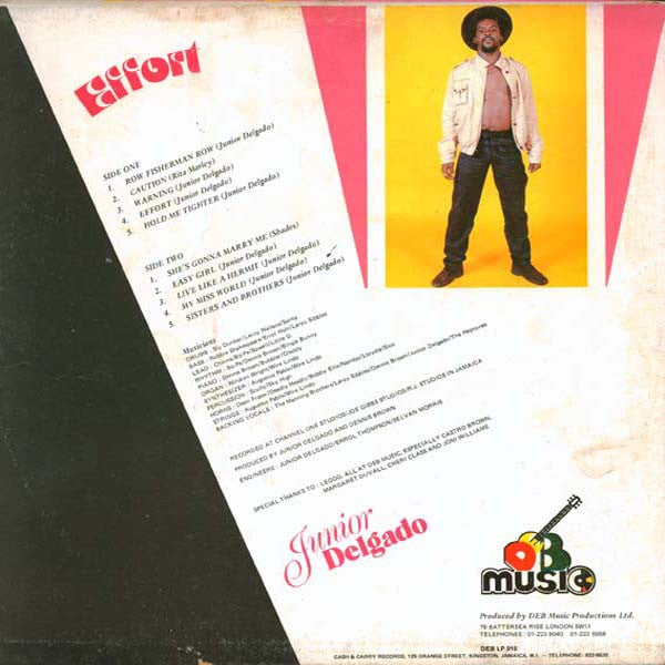 Junior Delgado : Effort (LP, Album)