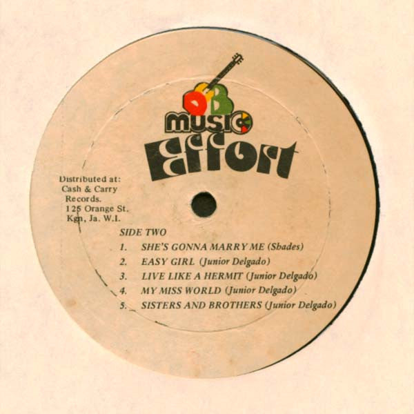 Junior Delgado : Effort (LP, Album)