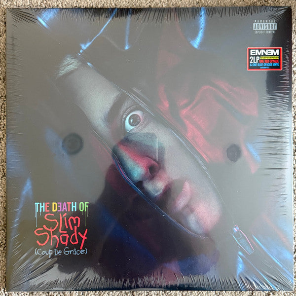 Eminem : The Death Of Slim Shady (Coup De Grâce) (LP, Album, Red + LP, Album, Blu)