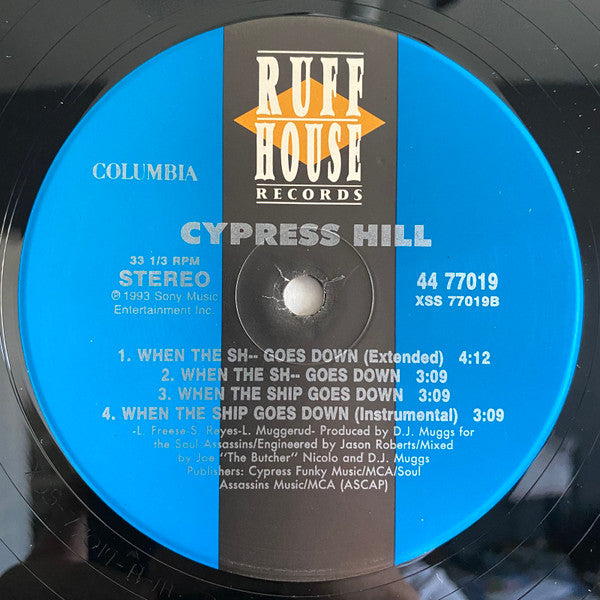 Cypress Hill : Insane In The Brain (12", Single)