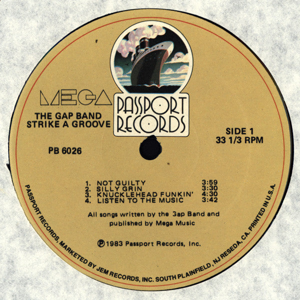 The Gap Band : Strike A Groove (LP, Album)