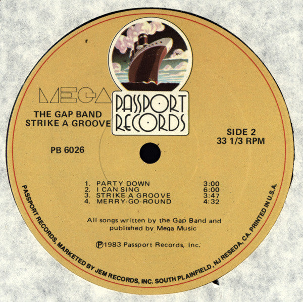 The Gap Band : Strike A Groove (LP, Album)