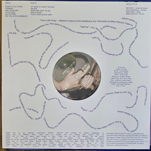 Peach Pit (3) : Magpie (LP, Album, Cle)