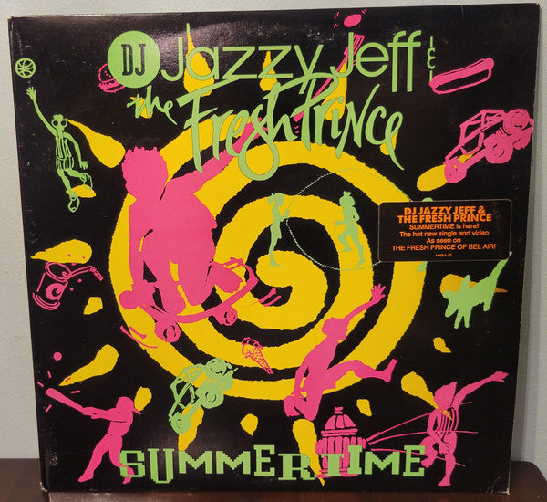 DJ Jazzy Jeff & The Fresh Prince : Summertime (12", Promo)