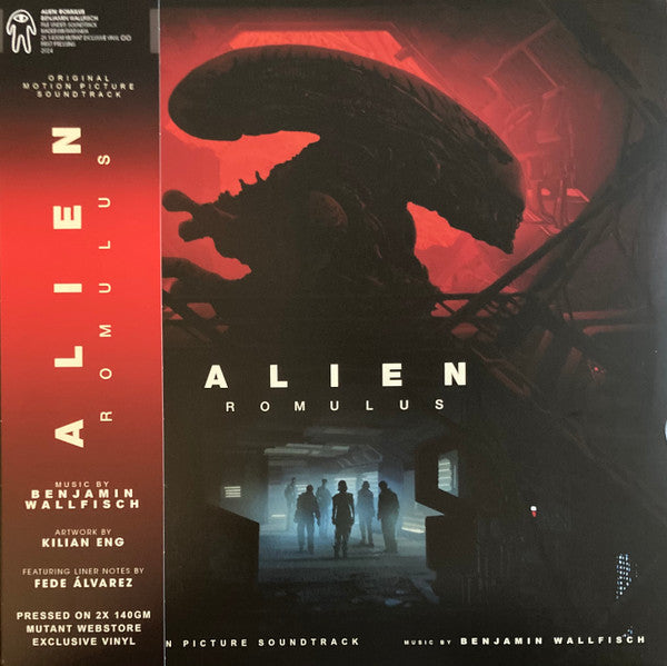 Benjamin Wallfisch : Alien: Romulus (Original Motion Picture Soundtrack)  (LP, Red + LP, Bla + Ltd)