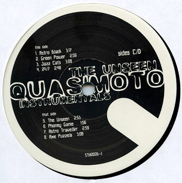 Quasimoto : The Unseen Instrumentals (2x12", Album, RP)