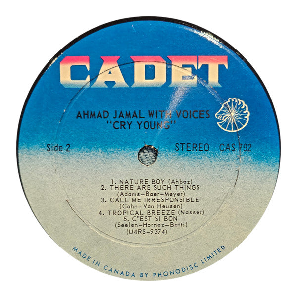Ahmad Jamal : Cry Young (LP)