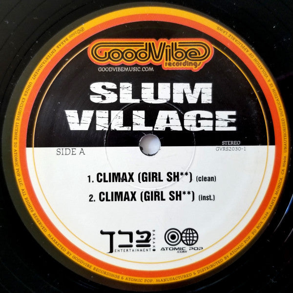 Slum Village : Climax (Girl Sh**) / CB4 (12")