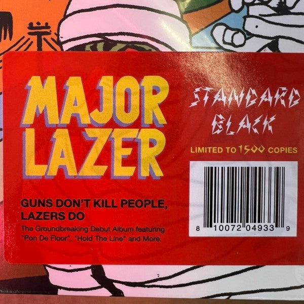 Major Lazer : Guns Don't Kill People... Lazers Do (2xLP, Album, Ltd, RE)