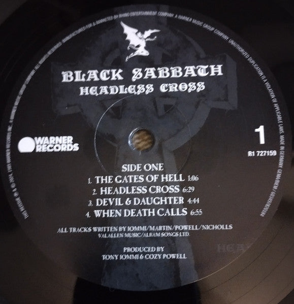 Black Sabbath : Headless Cross (LP, Album, RE, RM)