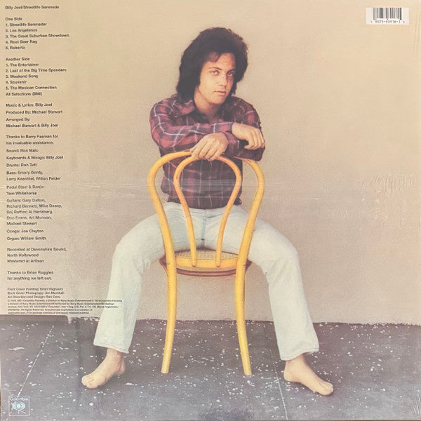 Billy Joel : Streetlife Serenade (LP, Album, RE)