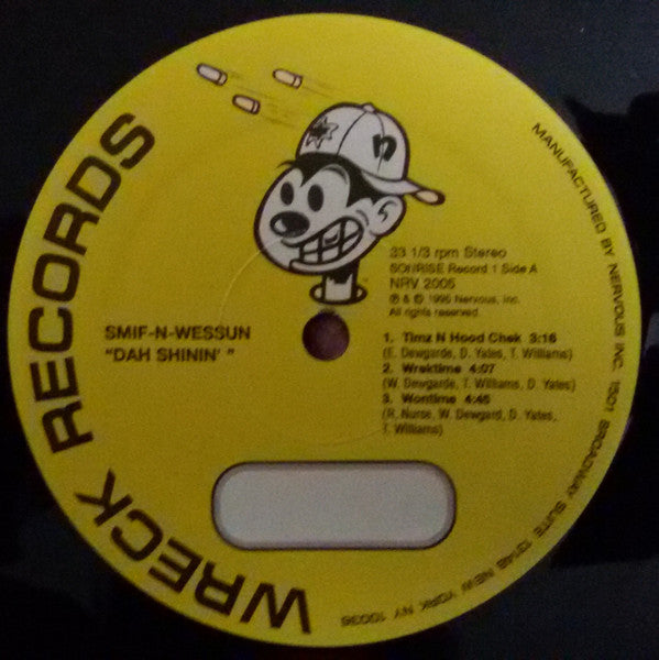 Smif-N-Wessun : Dah Shinin' (2xLP, Album, RP)