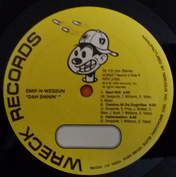 Smif-N-Wessun : Dah Shinin' (2xLP, Album, RP)
