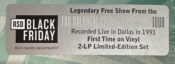 Van Halen : Live In Dallas 1991 (2xLP, RSD, Ltd, Red)