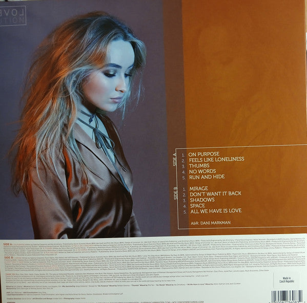Sabrina Carpenter : Evolution (LP, Album, RE)